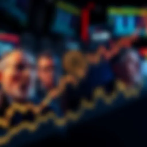 A graph showing Bitcoin's price movements from $60k to $120k with emotional faces of traders in the background, illustrating their highs and lows.