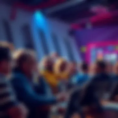 Bitcoin Price Predictions A group of people excitedly discussing Bitcoin price predictions on a forum.