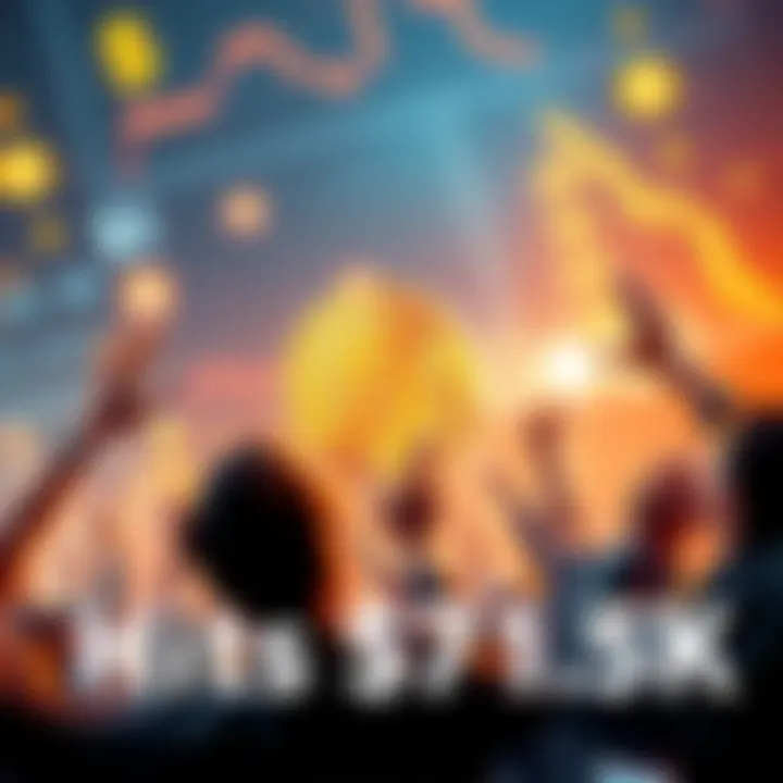 Graph showing Bitcoin reaching $71.5K with excited investors