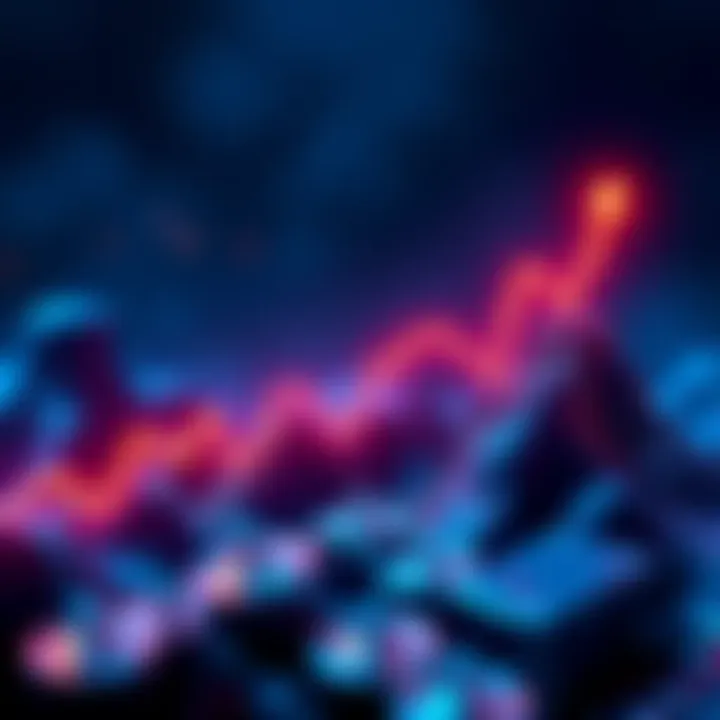 Graph showing Bitcoin price rising towards $200,000 with dramatic upward trend