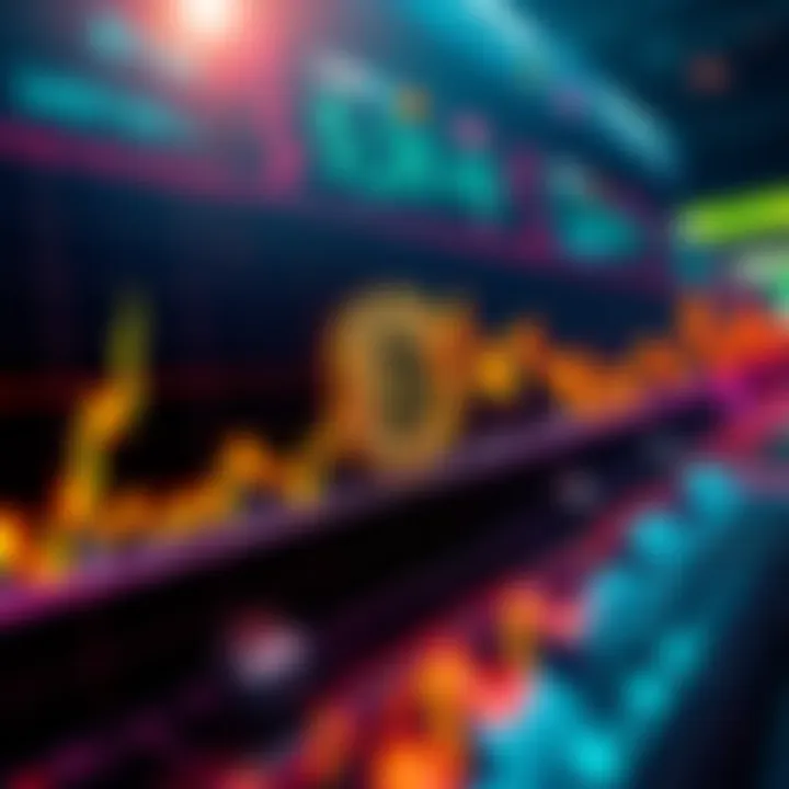 Bitcoin price chart showing a sharp increase to $82K with market sentiment indicators