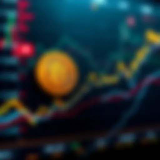 A graph showing Bitcoin price fluctuations with a rising trend, indicating market greed.
