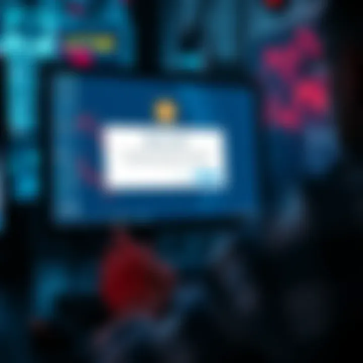 A person trying to buy Bitcoin on a computer screen showing an error message, indicating blocked transactions in Hungary.