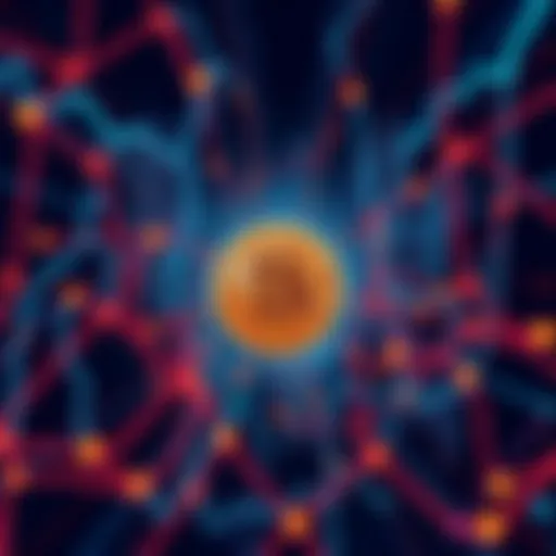 A visual representation of Bitcoin's network operating smoothly while traditional finance systems falter, highlighting the concept of uptime and reliability.