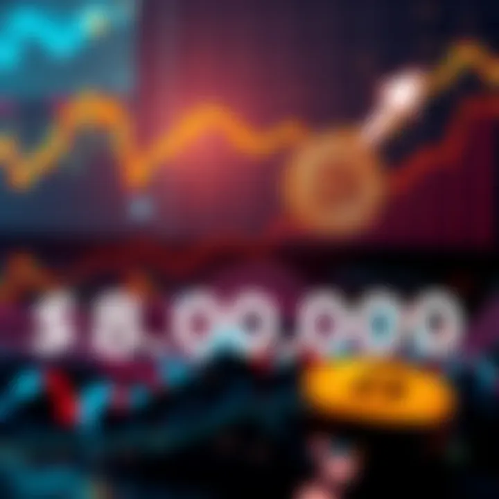 A graphic showing Bitcoin's price increasing toward $80,000 with upward arrows and a gold coin symbolizing investment