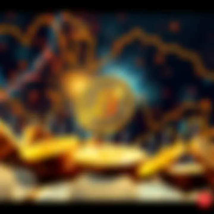 A visual representation of a Bitcoin Treasury making a significant purchase of Bitcoin, highlighting financial excitement and investment growth.