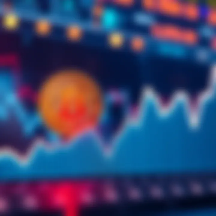 Bitcoin value decline Graph showing Bitcoin's value drop with a downward trend line and the Bitcoin symbol