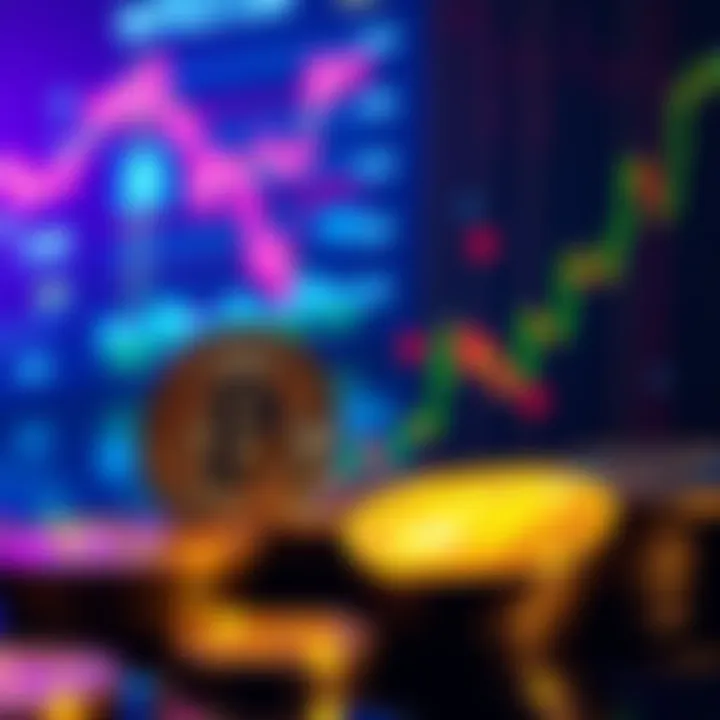 A graphic showing Bitcoin and stock market performance side by side, highlighting the differences in value.