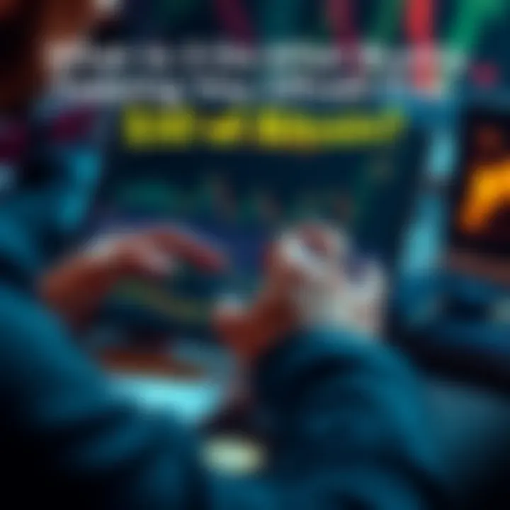 Understanding Bitcoin After Purchase A person looking at Bitcoin charts on their phone with a wallet next to them and a notepad for notes