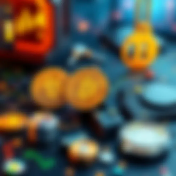 Illustration showing a digital wallet, private key symbol, and mining graphics related to Bitcoin.