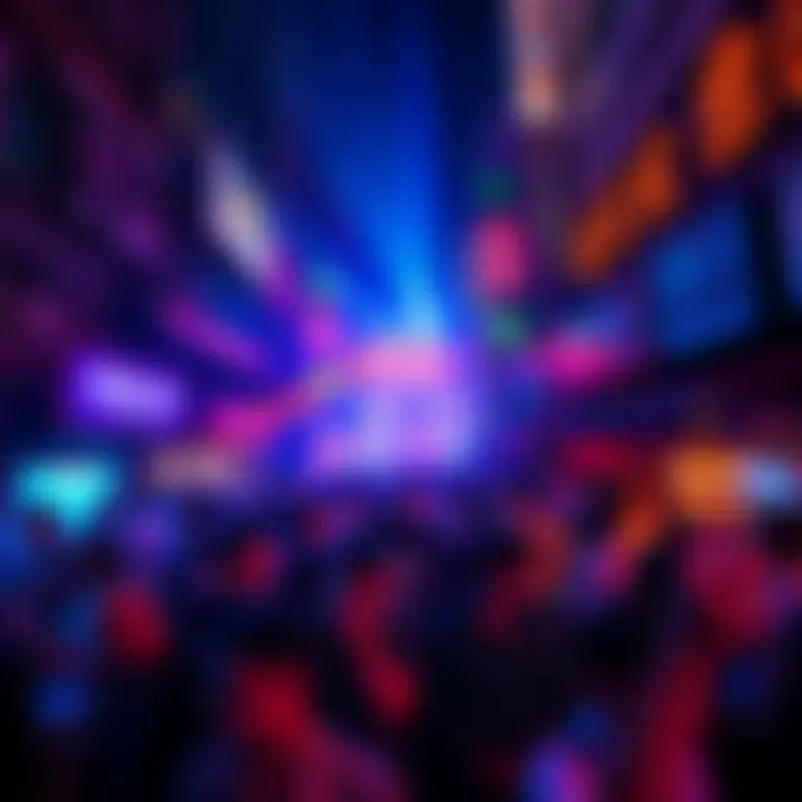 Crowd enjoying free-flow drinks and music at BitMart's #ConsensusHK afterparty in Lan Kwai Fong, Hong Kong.