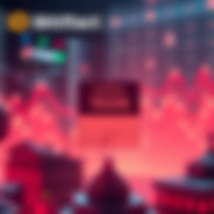 Announcement of BitMart listing Decred with a calendar and trading graphics