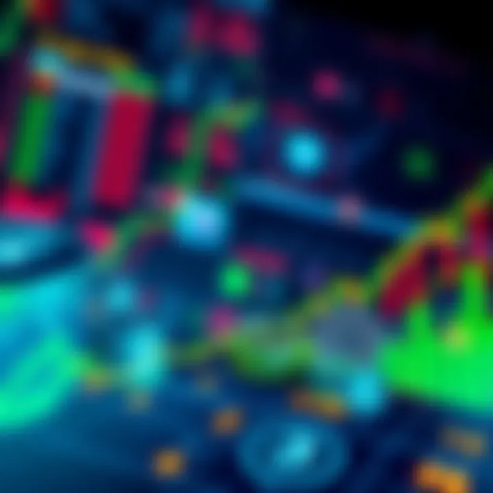 Visual representation of BlackRock's new Options ETF focus, showing growth beyond the spot market with investment symbols and charts.