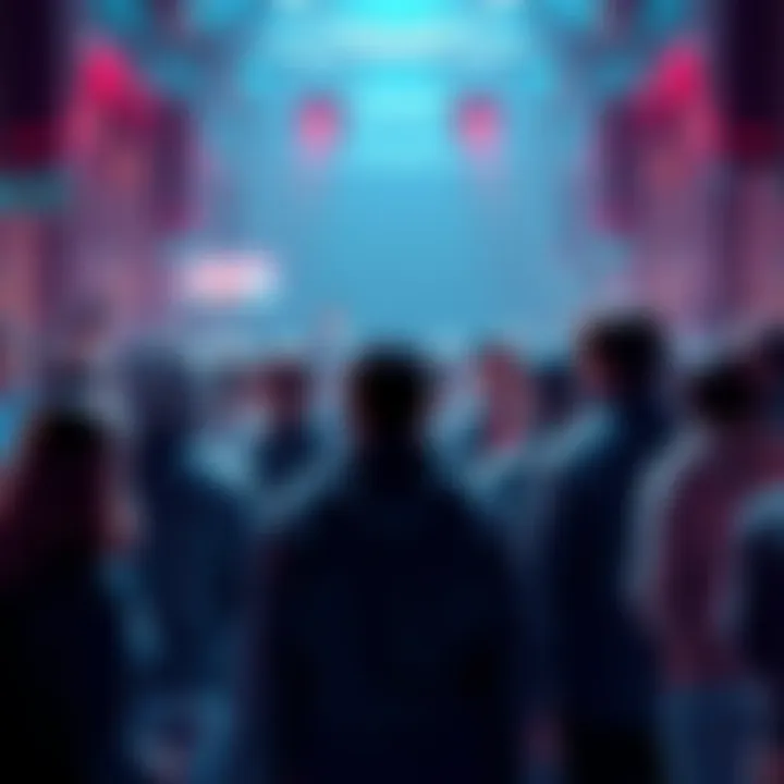 Members of the blockchain community come together, showing unity and strength in response to attack attempts, standing firm with pride in their values.