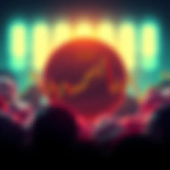 A chart showing BMX/USDT's price movement near support levels indicating a potential price shift.