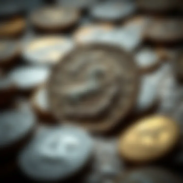 Rare Boeotia Coins Collection A display of rare coins from Boeotia, showcasing a Thespiai stater and horse staters from Tanagra