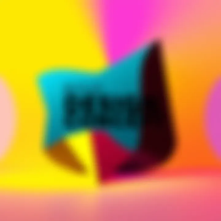 Bold Design Concept A striking modern design featuring unique shapes and vibrant colors that captures attention.