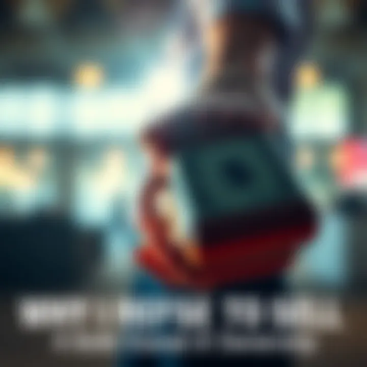 A person confidently holding onto a valuable item, symbolizing commitment to ownership and future growth.