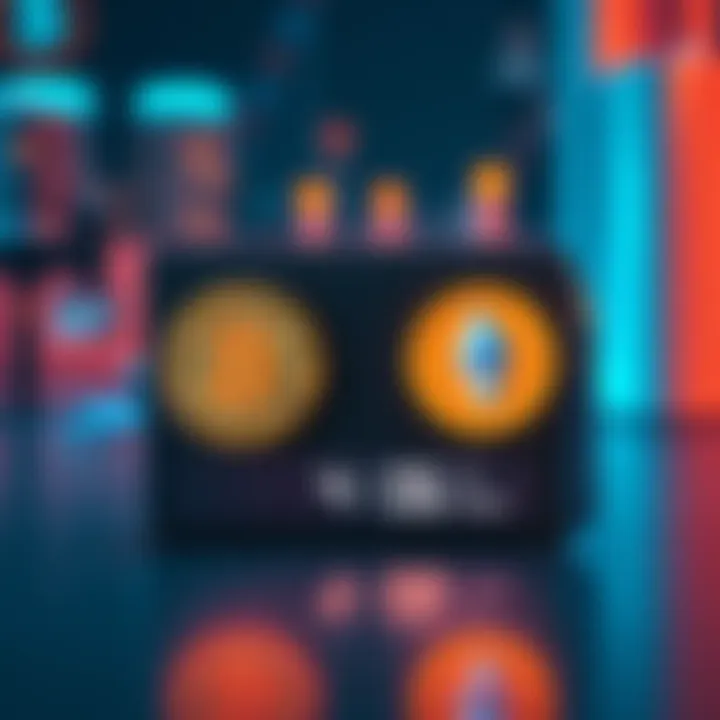 A digital wallet showing Bitcoin and Ethereum logos with a countdown timer indicating four days left to invest