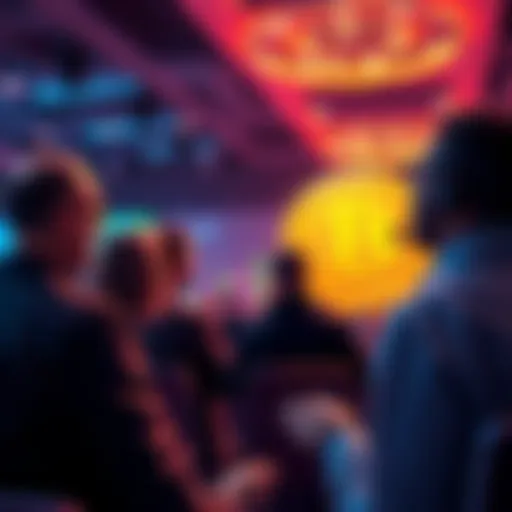 People engaging in a conversation about Bitcoin's market trends for 2026 in a forum setting