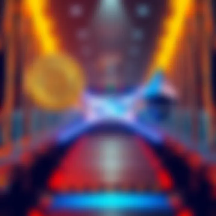 A visual representation of Bitcoin and Ethereum logos connected by a bridge symbol, illustrating the process of cross-chain transfers.