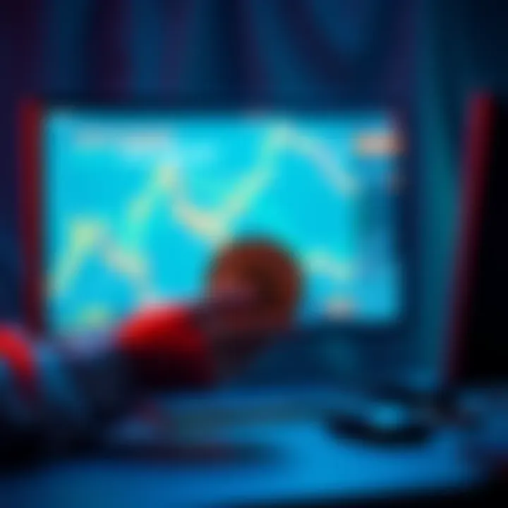 Bitcoin to Monero Swap A person exchanging Bitcoin for Monero privately on a computer.