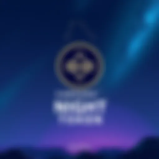 An illustration showing the Cardano logo with a night sky background and the text 'NIGHT Token Launch', symbolizing the upcoming launch event.