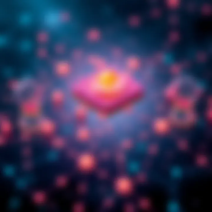 Visual representation of Cardano's ecosystem with three new partner chains connecting and collaborating.