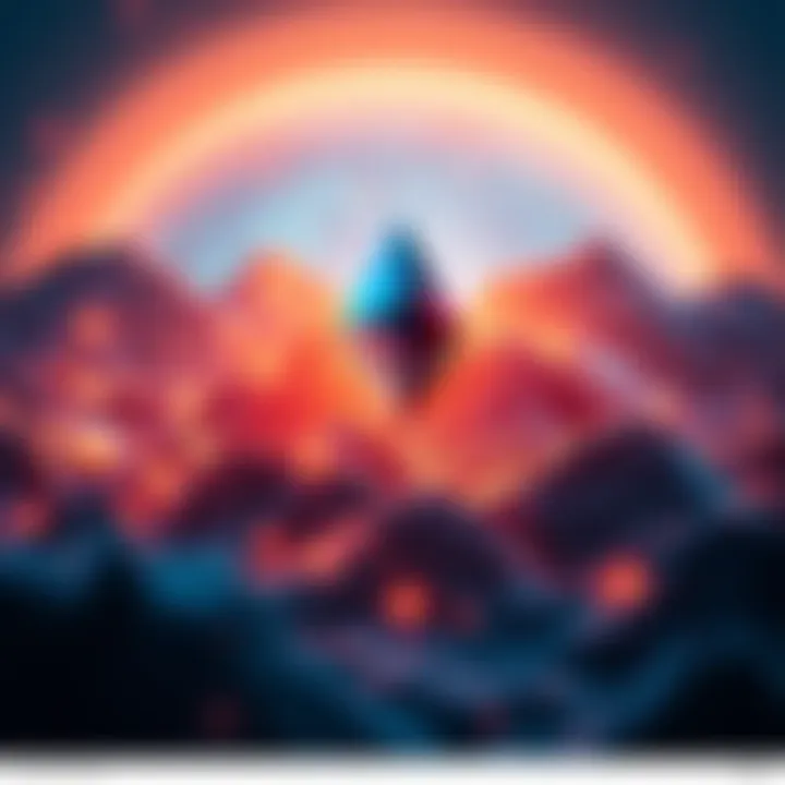 Visual representation of Celo's transition showcasing blockchain scalability and efficiency