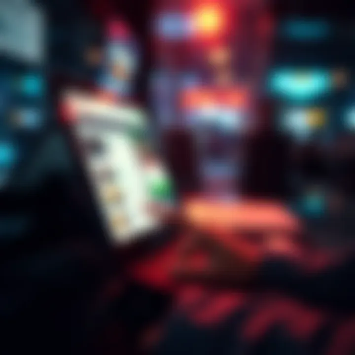 Check Earn Tab for Free Ads A user checking their Earn Tab on a digital platform for free AB ads