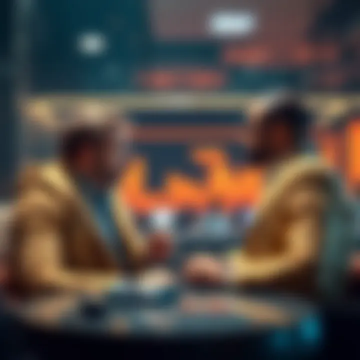 Coffezilla and the CEO of Mantra/OM discussing the $6 billion crypto crash