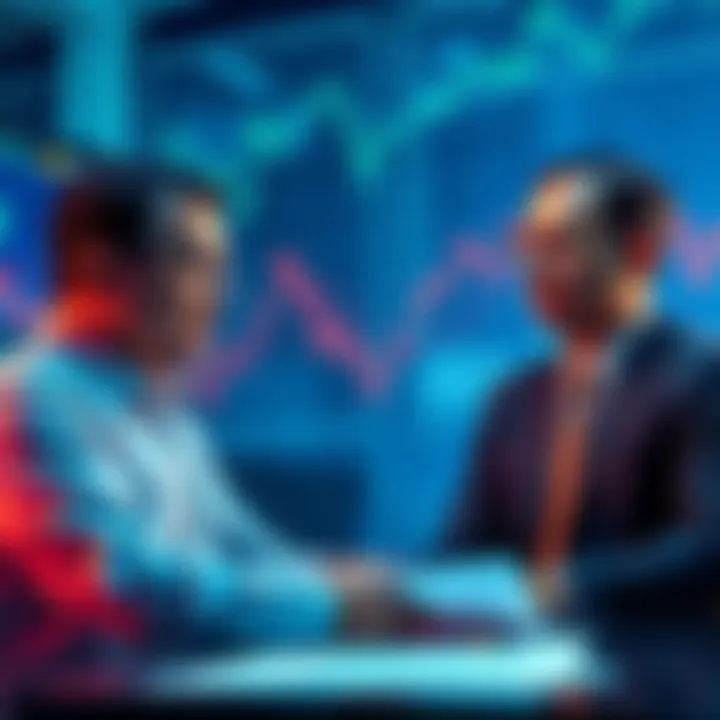 Coinbase's Chief Legal Officer hints at a stablecoin yield deal nearing completion, with financial charts and documents in the background.