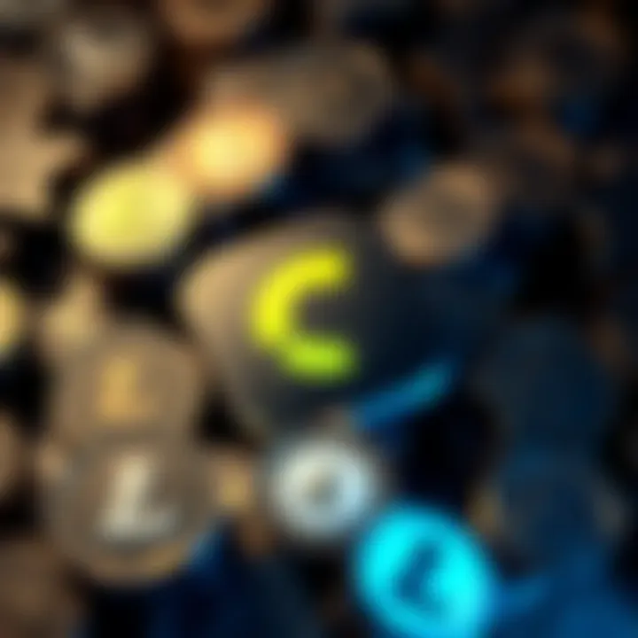 Coinbase logo with Litecoin and Dogecoin icons Coinbase logo surrounded by Litecoin and Dogecoin icons, highlighting the potential removal of support for these cryptocurrencies