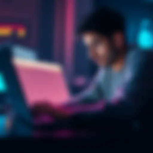A user looking worried while checking Coinbase on a laptop, highlighting withdrawal and send limits issues, with a graphic showing lost funds due to hacking