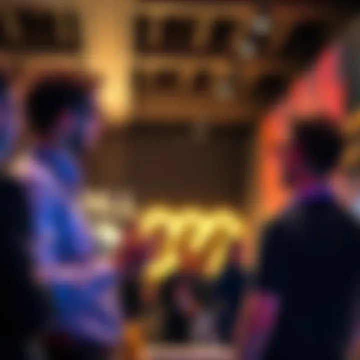 Coindesk representatives discussing partnership details with Anvil for Consensus 2026 financial support.