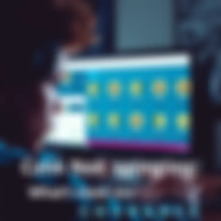 A frustrated person looking at a computer screen with missing coin icons, showing concern over unverified coins not appearing.