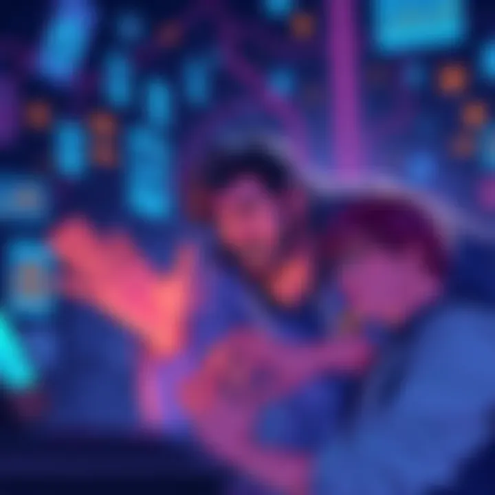 Illustration depicting frustrated users interacting with technology, symbolizing the sudden halt of IOT rewards