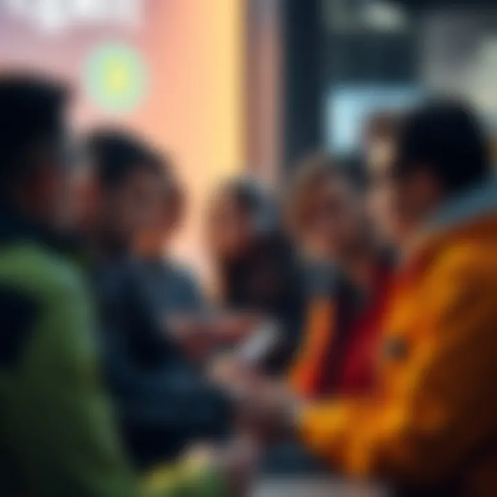 People discussing a token in a digital forum, looking concerned about its decline in popularity.