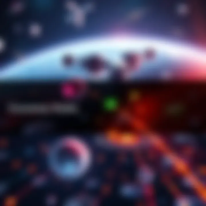 A visual representation of various hubs in the cosmos ecosystem, illustrating their unique roles and connections compared to the main Cosmos Hub.