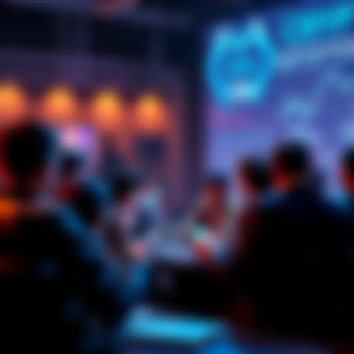 Participants discussing cryptocurrency in a lively online forum