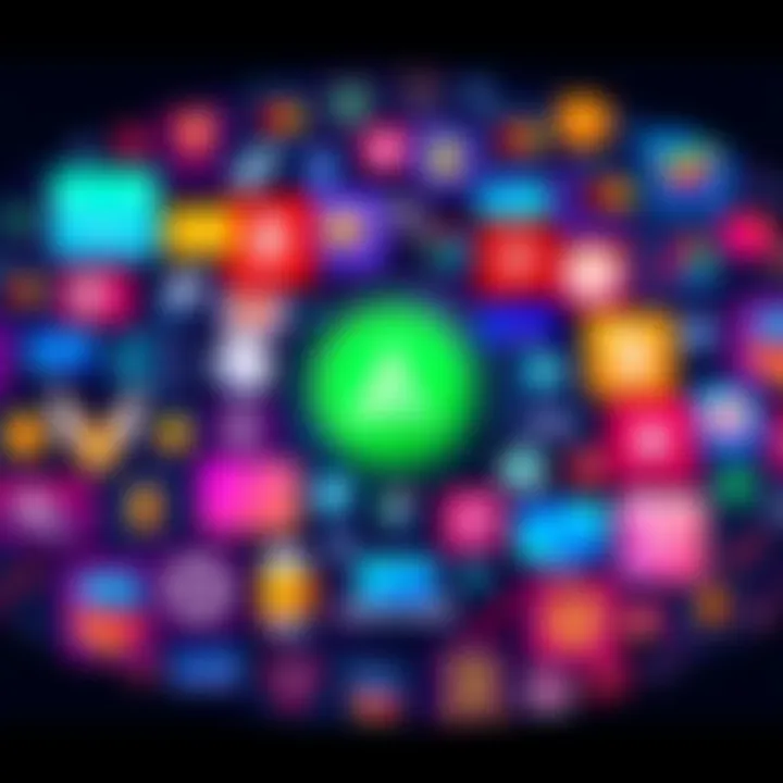 A collage of popular cryptocurrency news platforms and community discussions