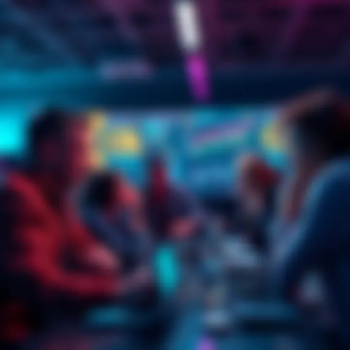 A group of people sharing ideas about cryptocurrency in an online forum setting