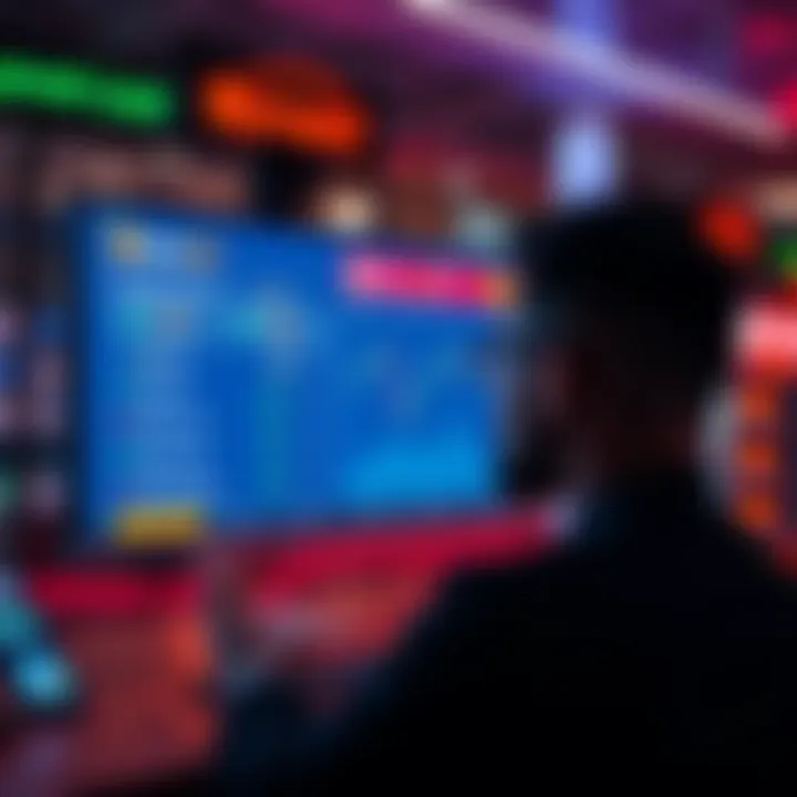 A person looking at a computer screen displaying cryptocurrency exchange with deposit limits and options to increase them.