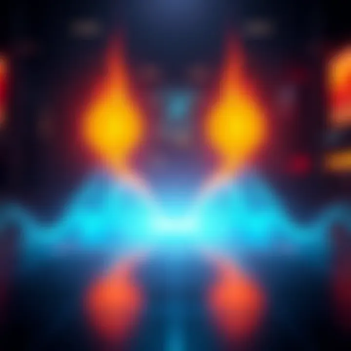 Graphic showing Crypto Fear & Greed Index moving to a neutral position, with symbols of fear and greed fading away