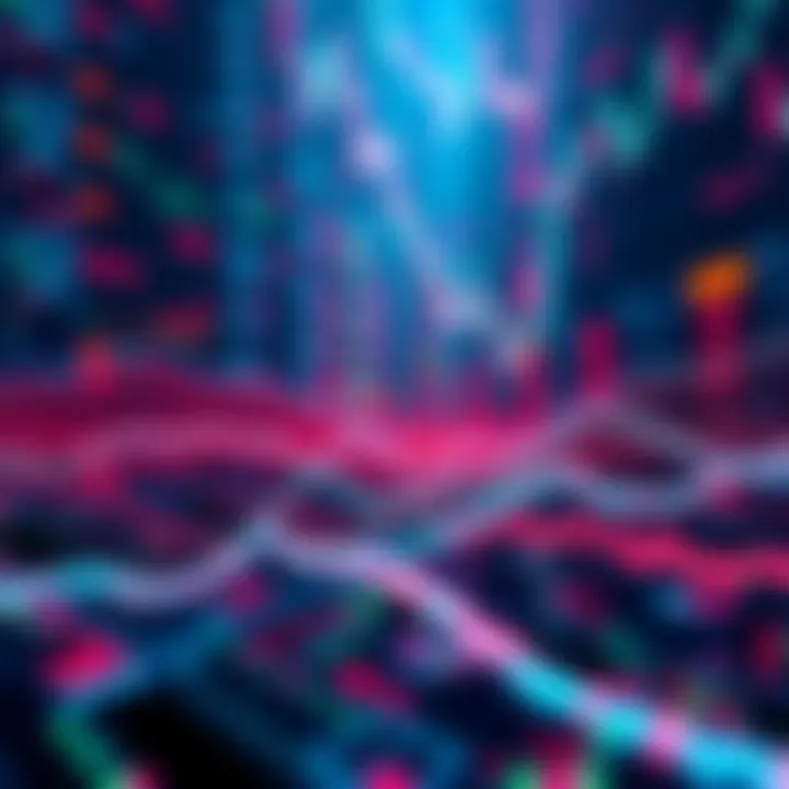 A visual representation of tight private credit affecting cryptocurrency liquidity with charts and graphs illustrating market trends leading up to the FOMC meeting.