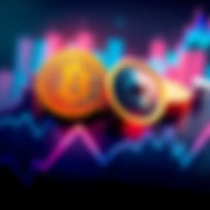 Illustration showing Bitcoin and Ethereum logos with a rising graph, symbolizing market growth and the GENIUS Act's impact on cryptocurrency