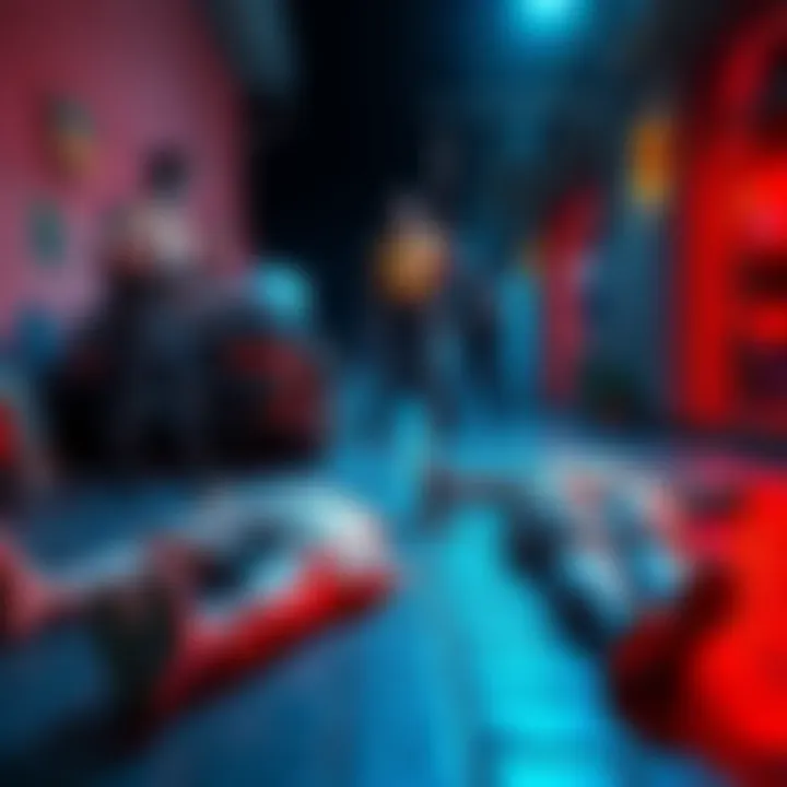 Crime scene in Dubai showing police investigating the dismembered bodies of a man and woman, linked to a crypto scam.