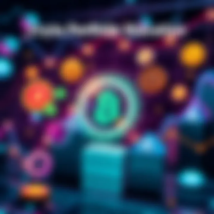 A visual representation of different crypto assets with Solana highlighted, showing various investment strategies from heavy to minimal.