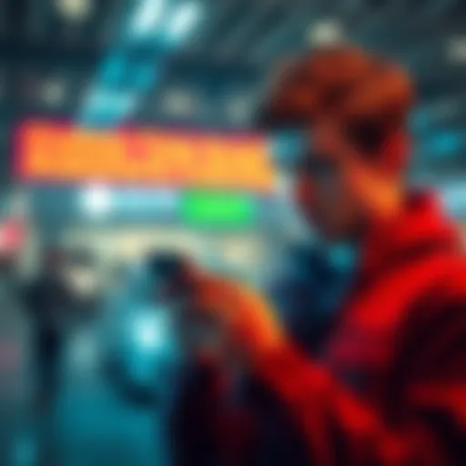 A person looking alarmed while reading a suspicious message on their phone, representing crypto scammers on Telegram.