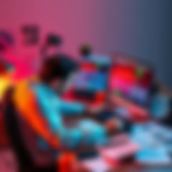 Individual sitting at a desk, frustrated with a computer showing crypto tax software, surrounded by paperwork